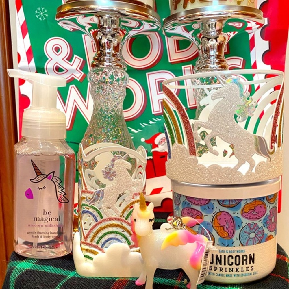 Unicorns & Rainbows 4 PC Set 🦄🌈